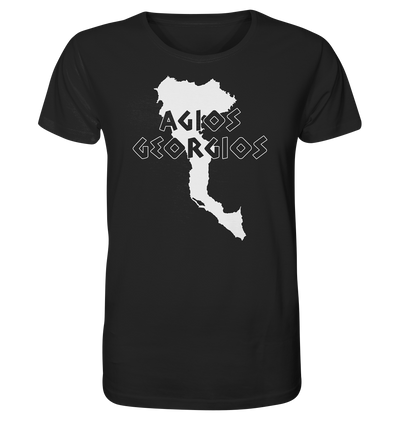 Agios Georgios Corfu Silhouette - Organic Shirt