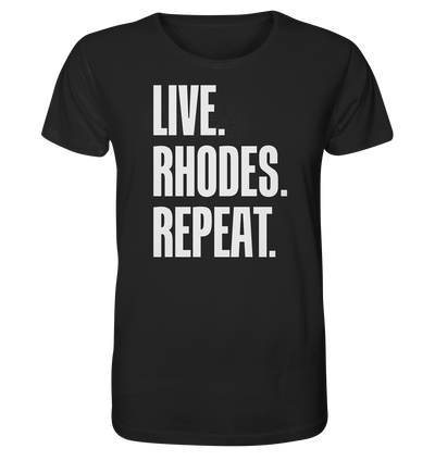 LIVE. RHODES. REPEAT. - Organic Shirt