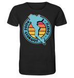 Timbre silhouette Corfou Agios Georgios coloré - chemise bio