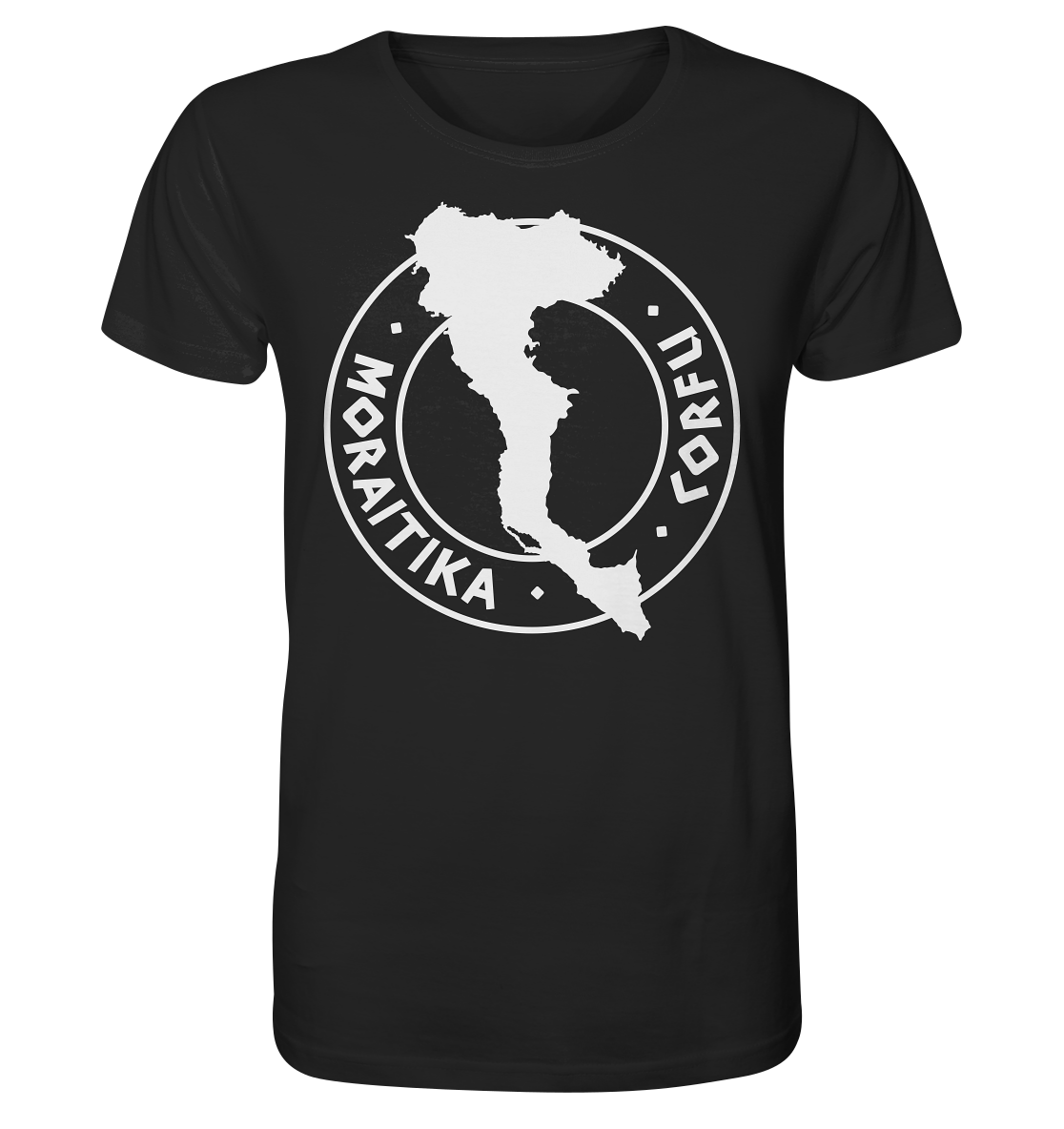 Corfu Moraitika Silhouette Stempel - Organic Shirt