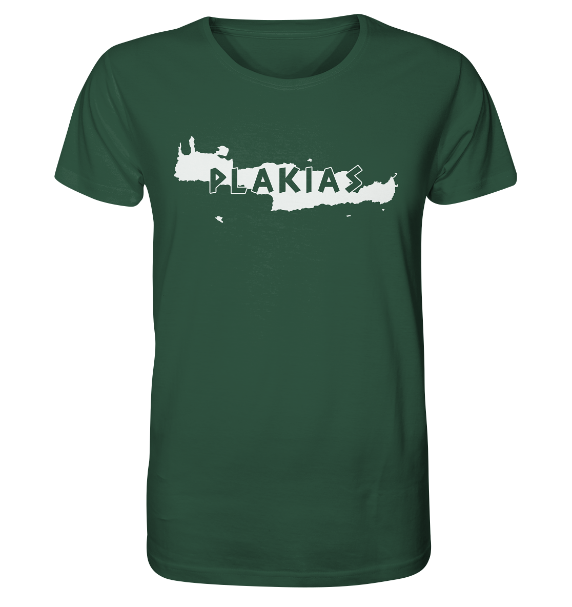 Plakias Crete Silhouette - Organic Shirt
