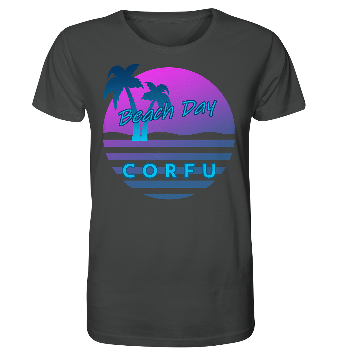 Beach Day Corfu - Organic Shirt