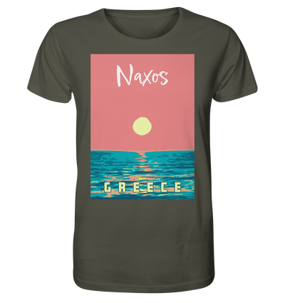 Sunset Ocean Naxos Greece - Organic Shirt