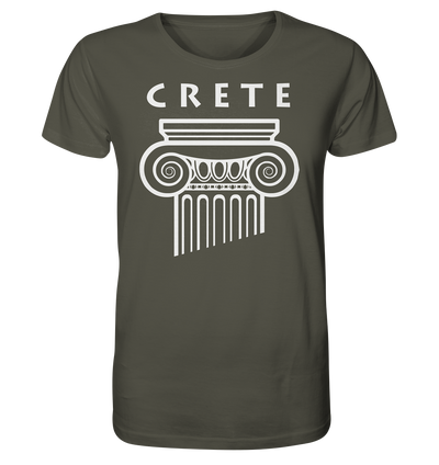 Crete Griechischer Säulenkopf - Organic Shirt