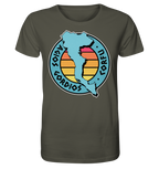 Corfu Agios Gordios Silhouette Stempel farbig - Organic Shirt