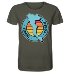 Corfu Sidari Silhouette Stempel farbig - Organic Shirt