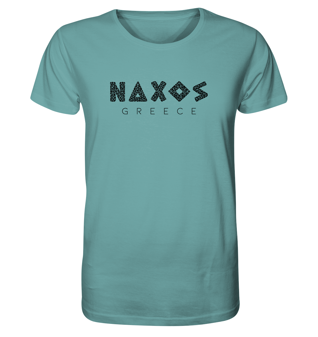 Naxos Greece Mosaic - Organic Shirt