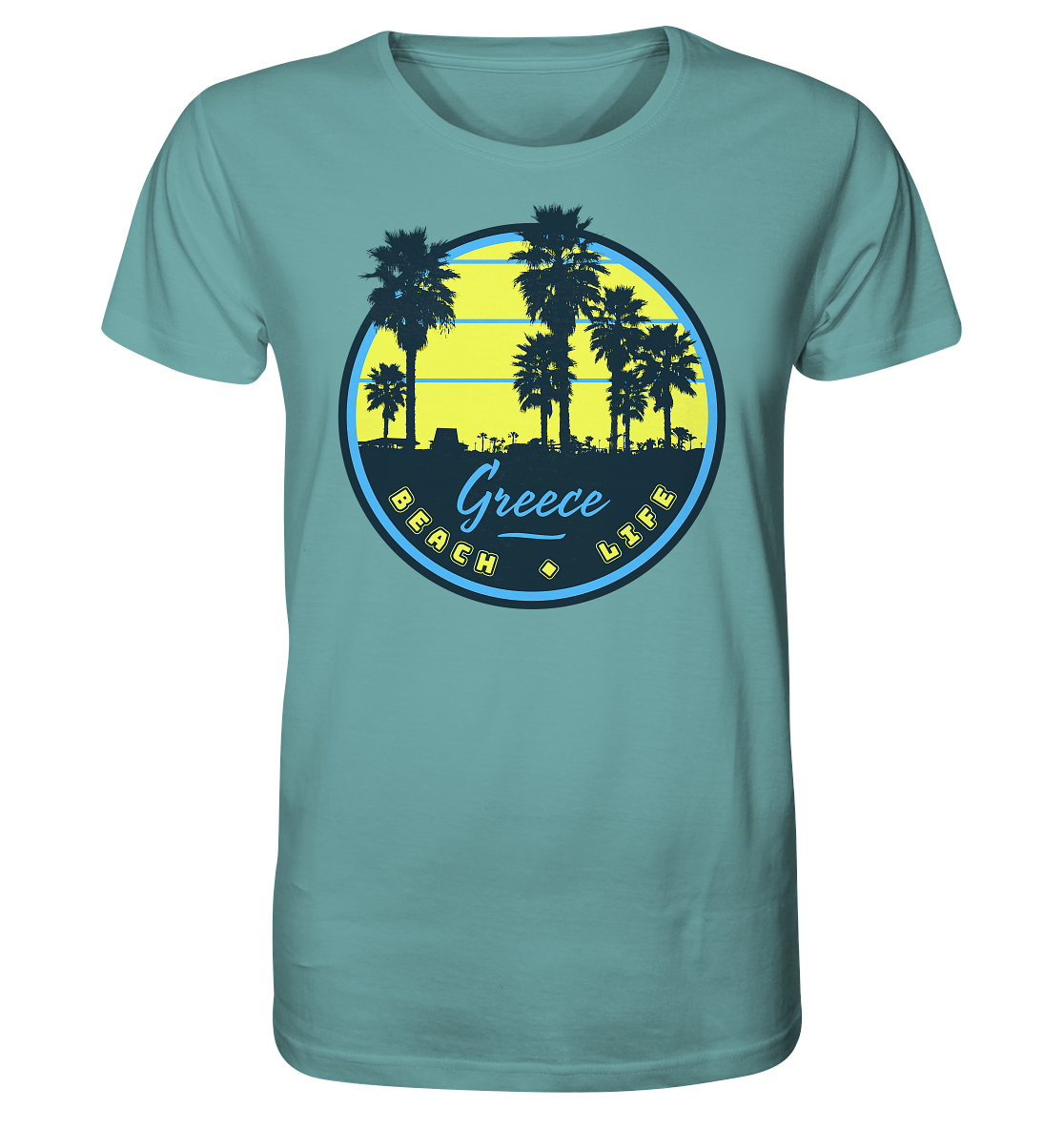 Greece Beach Life - Organic Shirt