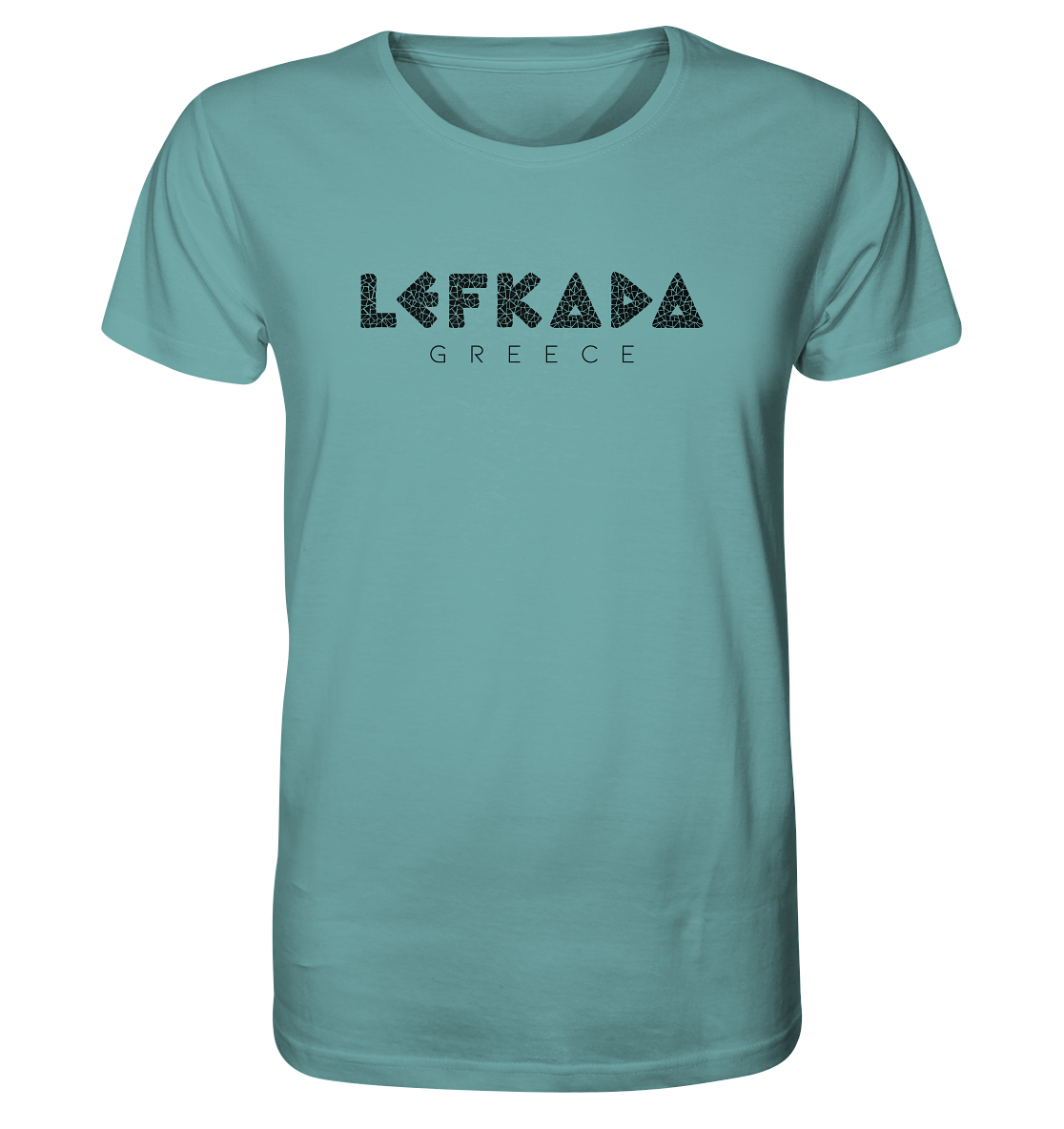 Lefkada Greece Mosaik - Organic Shirt