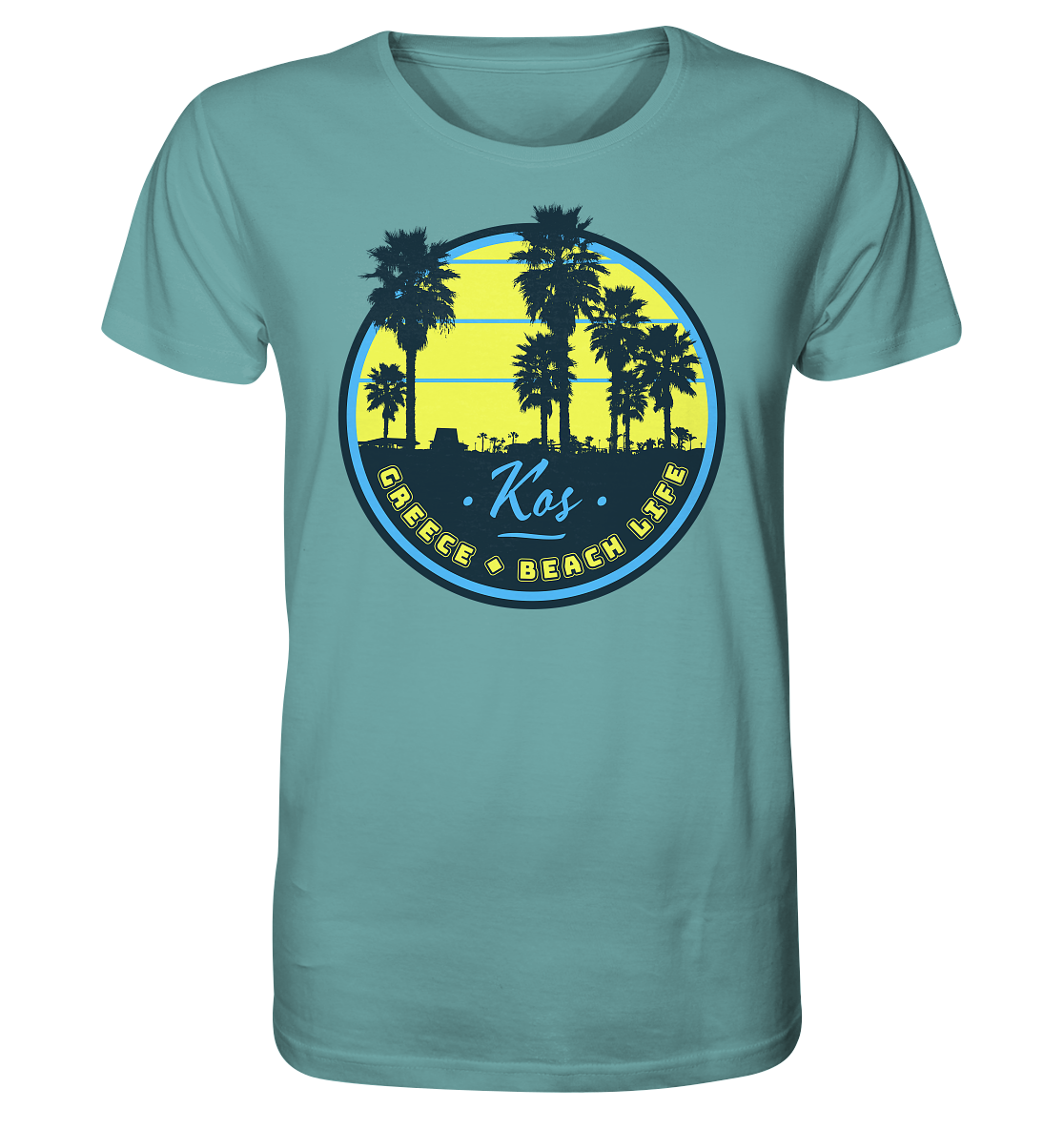 Kos Greece Beach Life - Organic Shirt