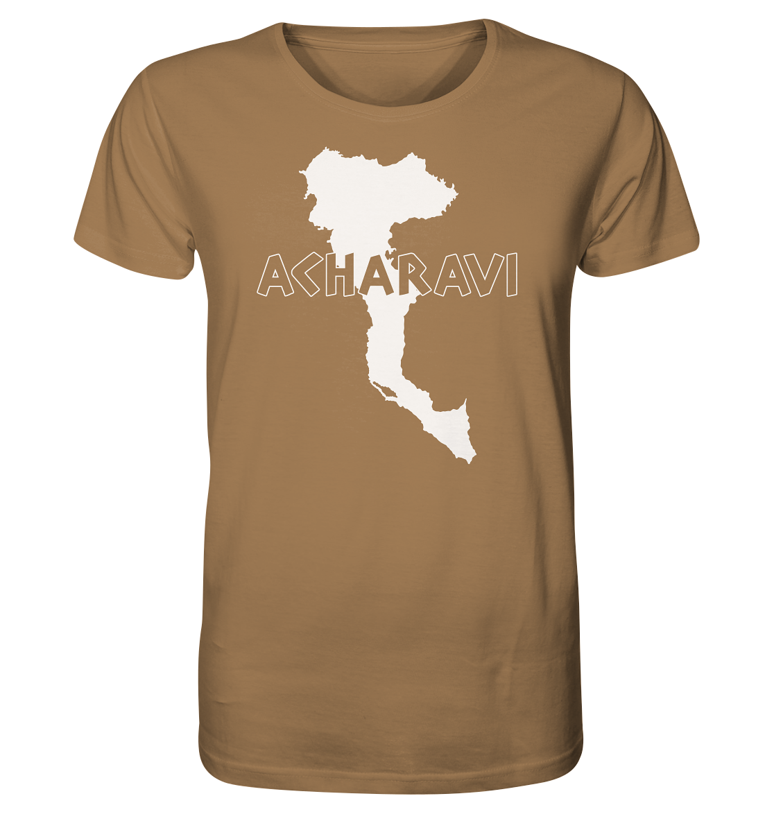 Acharavi Corfu Silhouette - Organic Shirt