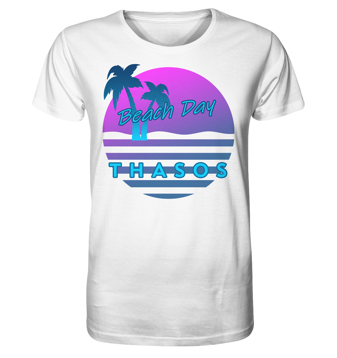Beach Day Thasos - Organic Shirt