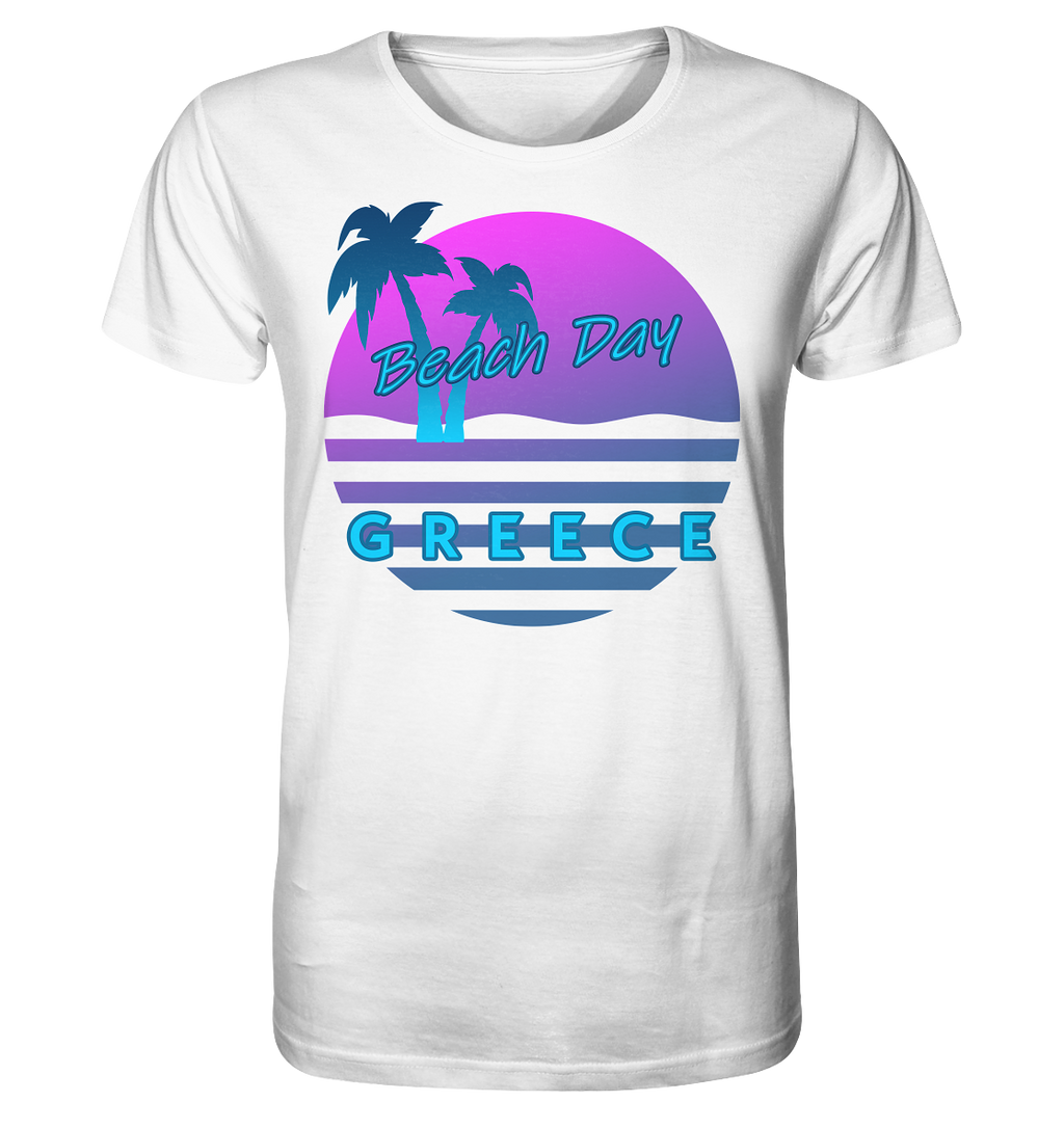 Beach Day Grèce - Chemise biologique