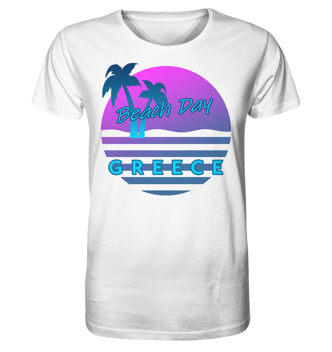 Beach Day Greece - Organic Shirt