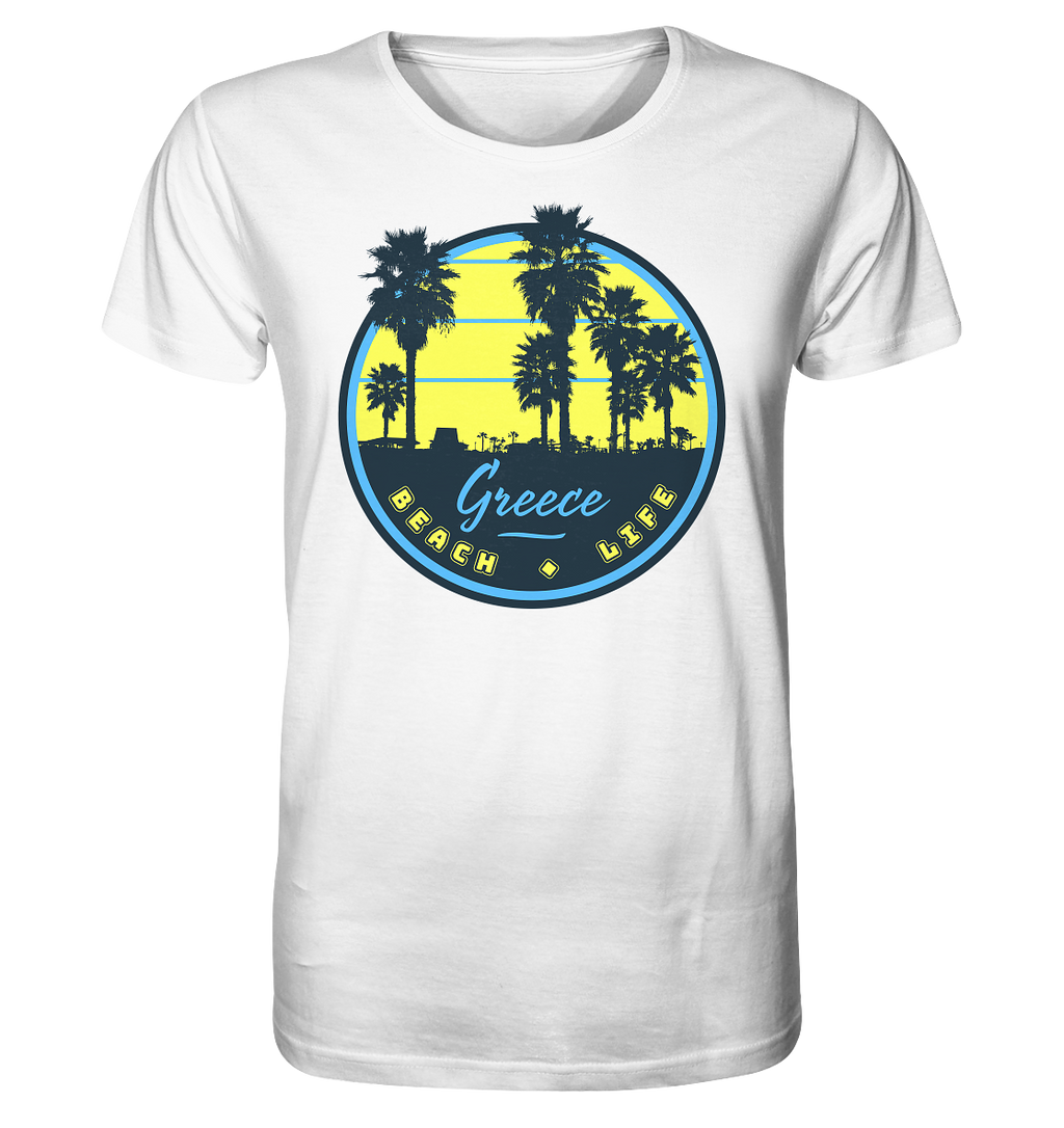 Grèce Beach Life - Chemise biologique