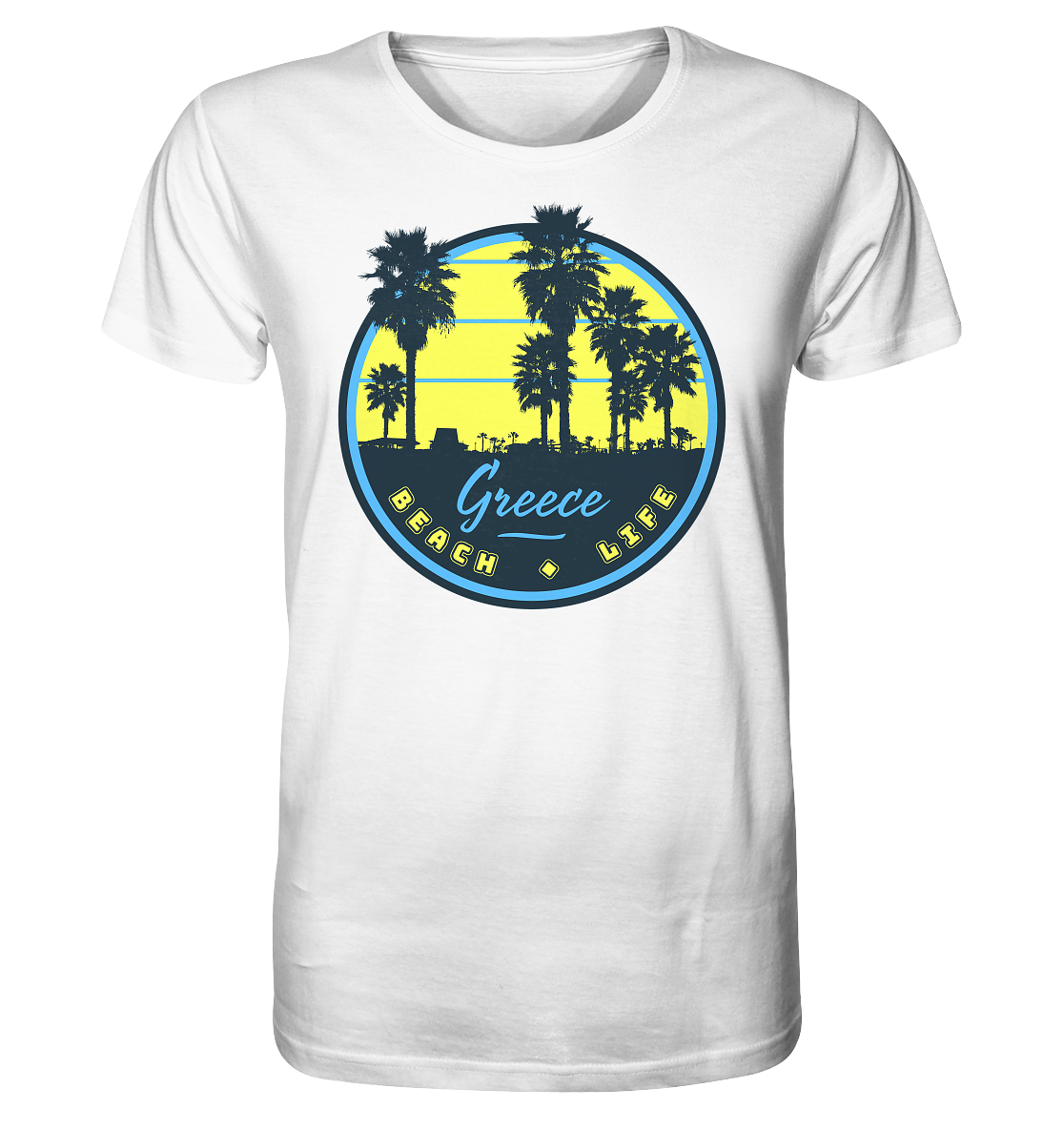 Greece Beach Life - Organic Shirt