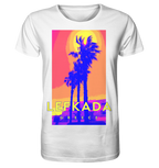 Blue palm trees Lefkada Greece - Organic Shirt