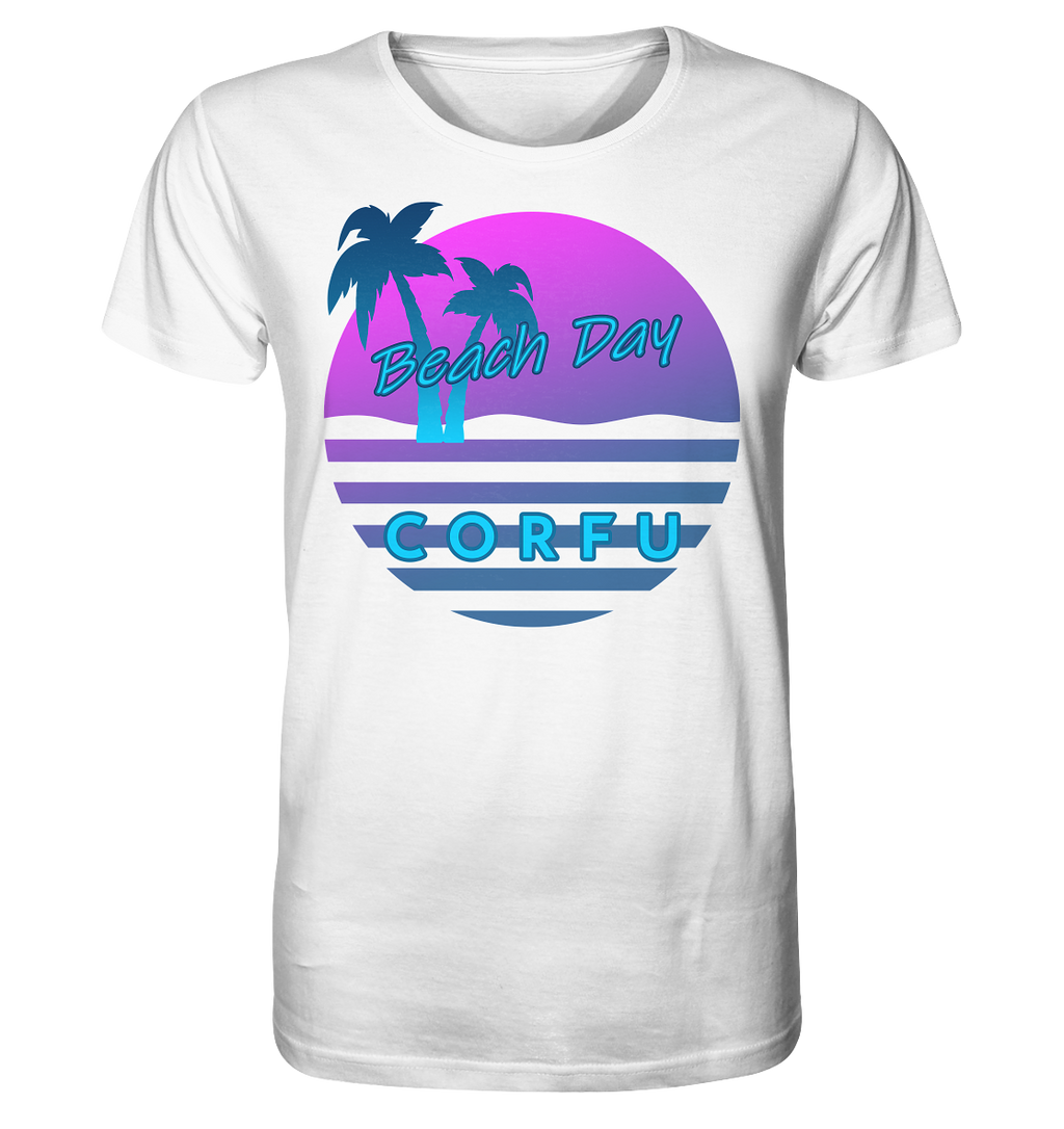 Beach Day Corfu - Organic Shirt