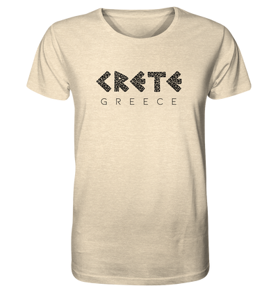 Crete Greece Mosaik - Organic Shirt