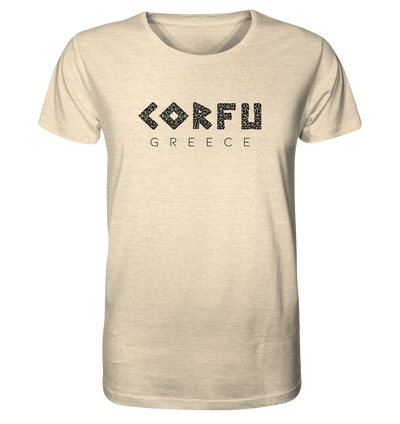 Corfu Greece Mosaik - Organic Shirt