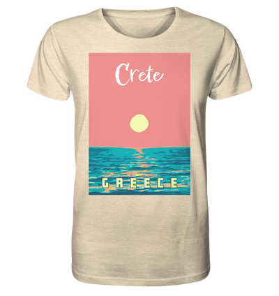 Sunset Ocean Crete Greece - Organic Shirt