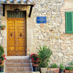 Griechisches Straßenschild